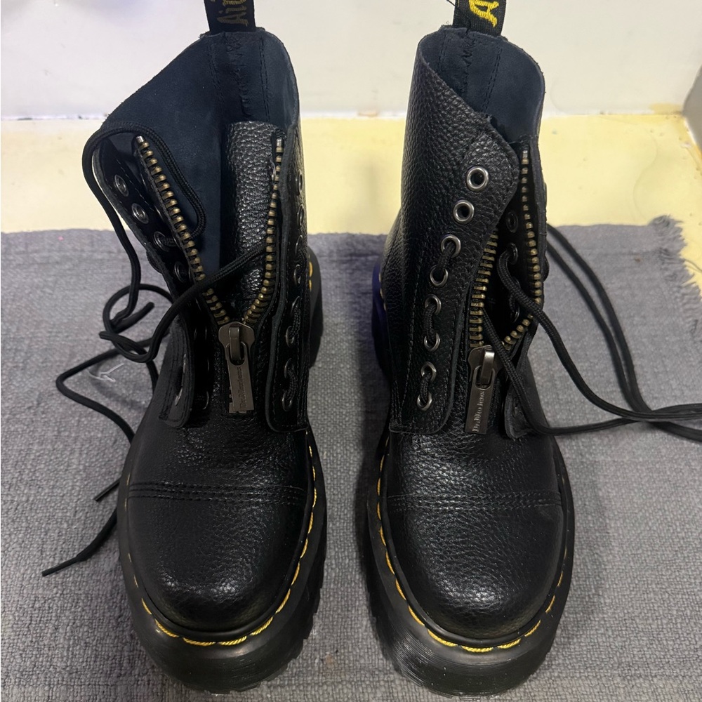 Dr. Martens Black Combat Boots
